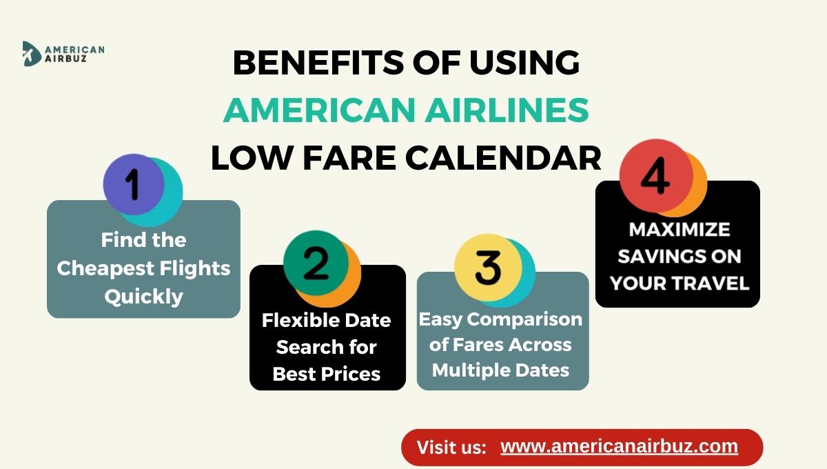 Benefits of Using American Airlines Low Fare Calendar